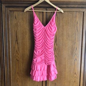 COPY - COPY - MODA Pink Mini Dress Small